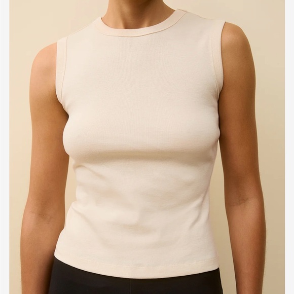 Flore Flore Esmé Tank in off white size medium - Picture 3 of 6